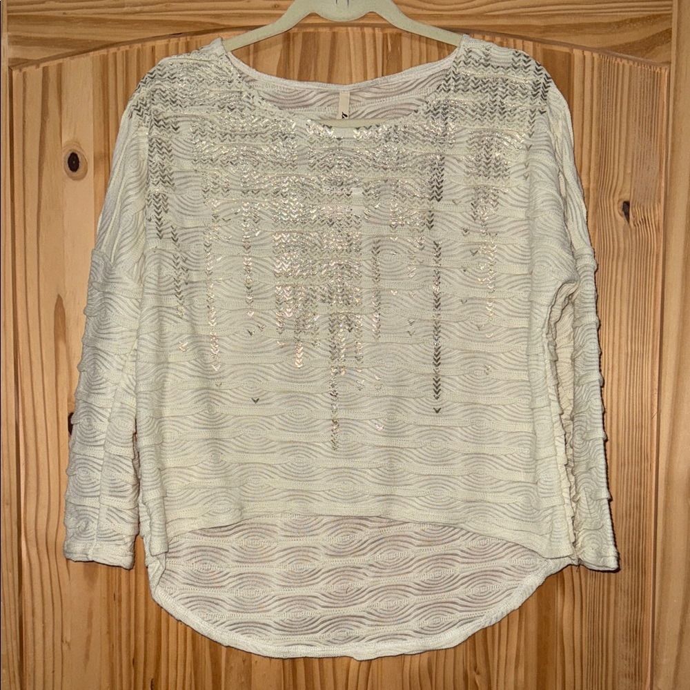 Chic Cream Women's Blouse